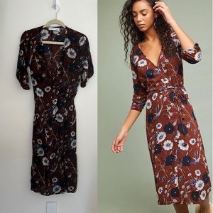 Anthropologie Faithful the Brand Aberdeen wrap dress